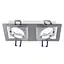 Светильник точечный Brille HDL-DT 103/2 Aluminium MR16 162350 - миниатюра 3