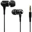 Провідні вакуумні навушники Awei ES-Q3, 3.5mm, 1.2m, black - мініатюра 1