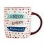 Чашка Elisey Enjoy be moment 350 мл (9071-002i) с коричневой ручкой   - миниатюра 1