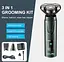 Універсальний триммер бритва 3 в 1 Daling DL-9207 машинка для стрижки бороди гоління 5 Вт - мініатюра 5