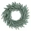 Різдвяний вінок Віденський з хвої (діаметр - 45 см) литий Блакитний - мініатюра 1