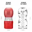 Мастурбатор Tenga Air Flow Cup классический, 24 воздушные камеры для уникальной и сбалансированной стимуляции - миниатюра 2
