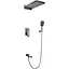 Душова система прихованного монтажу Gappo Gungrey G7107-79, Графітовий хром - мініатюра 1