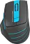 Миша бездротова A4Tech FG30 Black/Blue - мініатюра 1
