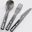 Набор столовых приборов Sea to Summit Frontier UL Cutlery Set ложка вилка нож (1033-STS ACK034021-121702) - миниатюра 3