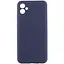 Чохол Lakshmi Silicone Cover Full Camera AAA для Samsung Galaxy A05 Темно-синій/Midnight blue - мініатюра 1