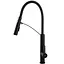 Змішувач для кухні TOPAZ MODERNO TMD 8818-H23-BL чорний матовий з лійкою душем - мініатюра 5