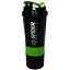 Шейкер спортивний EasyFit Spider 0,5л Чорно-зелений (EF-7200-G) - мініатюра 1