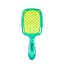 Щітка для волосся Salon Professional продувна 20 см SP0099 SL, Зелений з салатовим - мініатюра 1