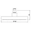 Верхний душ Jaquar Rain shower OHS-CHR-497N, Хром - миниатюра 2