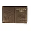 Обложка кожзам на документы водителя 00556, тиснение золотом Бронзовый - миниатюра 1