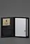 Кожаная обложка для паспорта 2.0 черная - миниатюра 4
