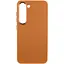 Кожаный чехол Bonbon Leather Metal Style для Samsung Galaxy S23 Коричневый / Brown - миниатюра 1