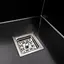 Кухонна мийка чорна Platinum PVD Handmade 65x50 R(квадратний сифон 3,0/1), Чорний - мініатюра 5