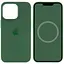 Чохол Epik Silicone case AAA with Magsafe and Animation для Apple iPhone 13 Pro 6.1 Зелений/Clover - мініатюра 1