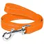 Повідець Dog Extreme з нейлону подвійний (ширина 14мм, довжина 122см) помаранчевий - мініатюра 1