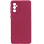 Чохол TPU GETMAN Liquid Silk Full Camera для Samsung Galaxy A56 5G Бордовий / Marsala - мініатюра 1