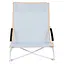 Крісло розкладне Bo-Camp Saint-Malo Pastel Blue блакитне (DAS303257) - мініатюра 4
