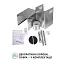 Вытяжка декоративная со стеклом PERFELLI GRASSI 6HMX INOX - миниатюра 10