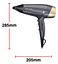 Фен Remington D5805 Sapphire Luxe Hairdryer - мініатюра 3