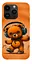 TPU чохол ведмедик меломан (bear listening music) - мініатюра 1