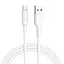 Кабель Hoco X25 MicroUSB 1 метр белый 6957531080138 - миниатюра 1
