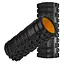 Масажний ролик (роллер) PowerPlay 4025 Massage Roller Чорно-помаранчевий (33x15 см) (PP_4025_Black/Orange) - мініатюра 2