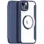 Чохол-книжка Dux Ducis Skin X Pro with MagSafe для Apple iPhone 15, 6.1 Blue - мініатюра 1