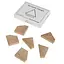 Набір дерев'яних головоломок Wooden mini puzzle set #2 set2en 6 штук - мініатюра 4