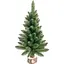 Ялинка штучна Hvoya Elegant настільна 85 см на пеньочку зелена - мініатюра 1
