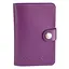 Обложка на документы кожаная на кнопке HC0035 фуксия - миниатюра 1