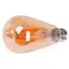 Лампа Brille світлодіодна LED 12W E27 COG WW ST64 Amber 220 В - мініатюра 2