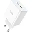 Сетевое зарядное устройство Hoco C108A Leader 35W White (784438) [125142] - миниатюра 2