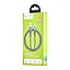 Кабель Hoco U121 Gold standard Transparent Discovery Edition charging data cable iP Чорний - мініатюра 2