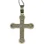 Золотий хрестик Харківська ювелірна фабрика. Розп'яття Христа. 11534-ЧБЕЛ - мініатюра 1