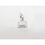 Срібна підвіска Аметист з фіанітами 1334716 - мініатюра 4