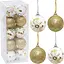 Набір ялинкових іграшок "Кулі" 2023-151 (116514) в наборі 20 шт по 5 см - мініатюра 1
