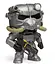 Фігурка Funko Pop Power armor Фаллаут Fallout F PA 49 - мініатюра 2