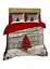 Комплект турецької постільної білизни євро 200 x 220 new year сатин TC303375615 - мініатюра 1