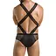 Чоловічий боді Passion 045 Body Victor black L/XL - мініатюра 2