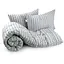 Набор одеяла и 2 подушки Grey Braid серый (925.52_Grey Braid) - миниатюра 1