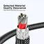 Кабель Essager USB Type-C to USB Type-A PD QC 7A Cable 100W 2м, чорний (EXCT-XJA01-P) - мініатюра 2