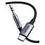 Аудио адаптер Ugreen CM450 USB-C Male to 3.5 мм Male Audio Cable with Chip 1 м (20192) - миниатюра 1