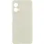 Чохол Silicone Cover Lakshmi Full Camera (AA) для Motorola Moto G24 Білий / White - мініатюра 1