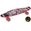 Скейт пенни, 58x16 см, алюминиевая подвеска, PU колеса со светом, ручка, MS0464 (в ассортименте) - миниатюра 1