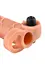 Насадка на пенис Pipedream Fantasy X-tensions Vibrating Real Feel 1 inch 14 см телесный - миниатюра 3