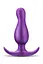 Анальная пробка Anal Adventures Matrix Quantum Plug 8.9 см (фиолетовый) - миниатюра 1