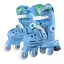 Ролики YVolution Switch Skates Голубые - миниатюра 1