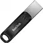 Флеш-накопичувач Sandisk USB 3.0 iXpand Go 128Gb Lightning Apple (SDIX60N-128G-GN6NE) - мініатюра 1