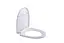 Сидение для унитаза EUR TS-2585 дюропластовое, Soft Close, металл.крепл. - миниатюра 1